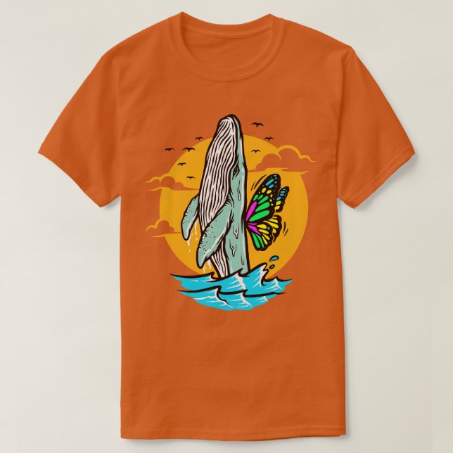 Camiseta Quiero Ballenas Libres (Diseño del anverso)