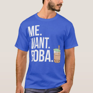Camiseta Quiero Boba Bubble Kawaii Tea Graphic Premium
