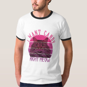 Camiseta Quiero caramelos justo a mí.