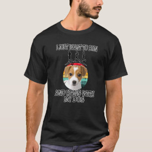 Camiseta Quiero Correr Y Colgar A Russell Terrier