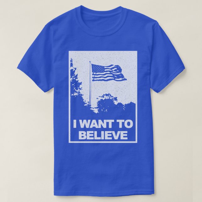Camiseta Quiero creer (Diseño del anverso)