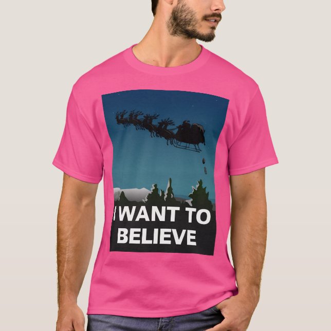 Camiseta Quiero creer (Anverso)