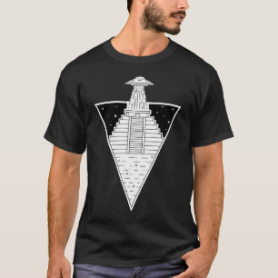 Camiseta Quiero creer a los visitantes mayas