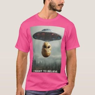 Camiseta QUIERO CREER A PotatosArentReal