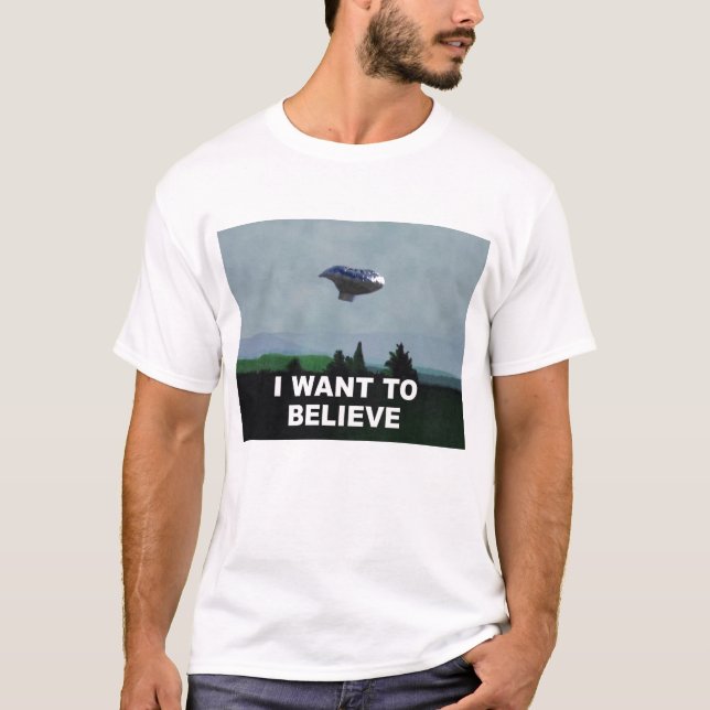 Camiseta Quiero creer al muchacho del globo (Anverso)