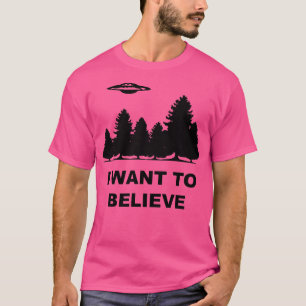 Camiseta Quiero creer en archivos X