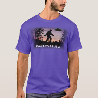 Camiseta Quiero creer que el OVNI es un pez gordo