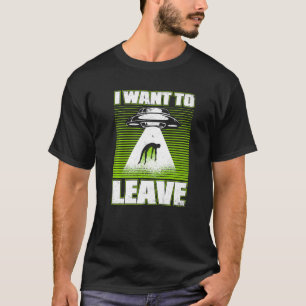 Camiseta Quiero Dejar Alien A Los Extranjeros Por Conspirac