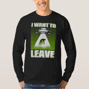 Camiseta Quiero Dejar Alien A Los Extranjeros Por Conspirac