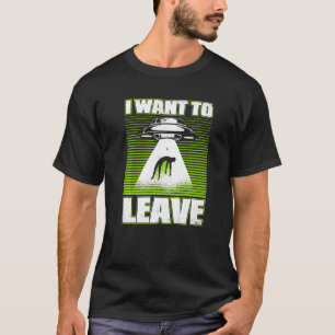 Camiseta Quiero Dejar Alien A Los Extranjeros Por Conspirac