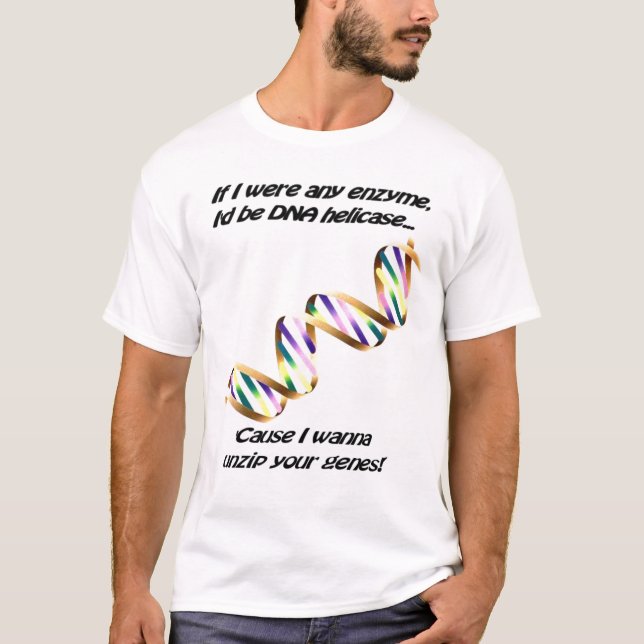 Camiseta Quiero desabrochar sus genes (Anverso)