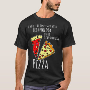 Camiseta Quiero descargar pizza