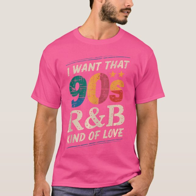 Camiseta Quiero Ese Amor De Los 90. (Anverso)