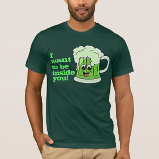 Camiseta Quiero estar dentro usted día del St Pattys