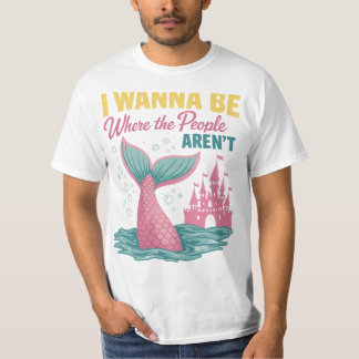 Camiseta Quiero estar donde la gente no está