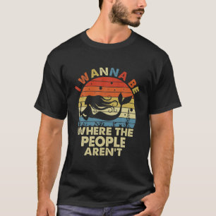 Camiseta Quiero estar donde la gente no sea una sirvienta v