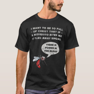 Camiseta Quiero estar tan llena de Cristo cristiano gracios