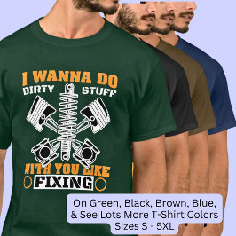 Camiseta Quiero Hacer Cosas Como Fijar