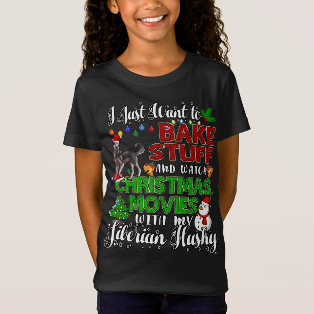 Camiseta Quiero Hacer Cosas Y Ver Navidades Siberianos (Anverso)