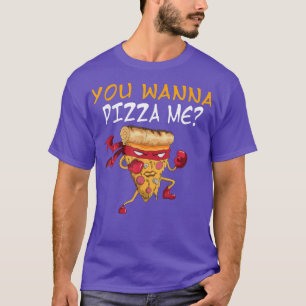 Camiseta Quiero Hacerme Una Pizza Fast Food Karate Ninja Pi