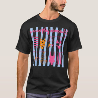 Camiseta Quiero Jugar Sirenas Vibraciones Veraniegas Elegan