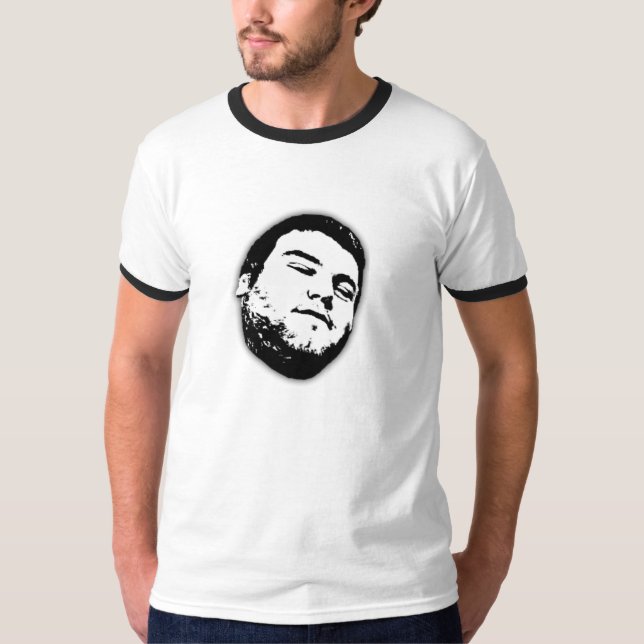 Camiseta Quiero la barba de Garrett (Anverso)