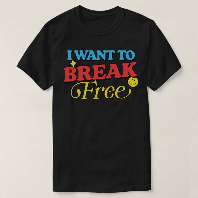 Camiseta Quiero Liberarme (Diseño del anverso)