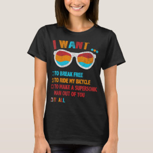 Camiseta Quiero Liberarme Para Montar Mi Bicicleta Todo En 