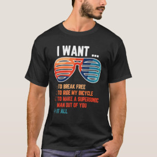Camiseta Quiero Liberarme Para Montar Mi Bicicleta Todo Lo