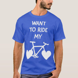 Camiseta Quiero montar en bicicleta