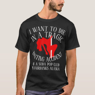 CAMISETA QUIERO MORIR ACCIDENTE TRÁGICO DE CAZA CLUB DE REF
