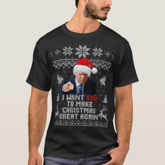 Camiseta Quiero Que Hagas Grandes Navidades De Nuevo