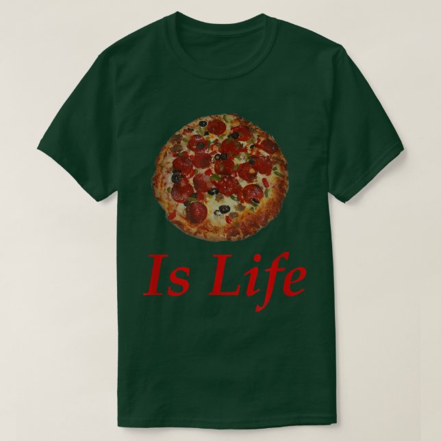 Camiseta Quiero Que Itpizza Es La Vida T 2821389 (Diseño del anverso)