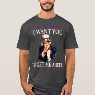 Camiseta Quiero Que Me Traigas Un Tío De Cerveza Sam Julio