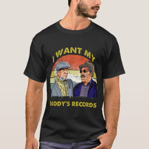 Camiseta Quiero que mis discos de papá sean graciosos.