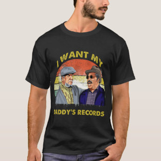 Camiseta Quiero que mis discos de papá sean graciosos.