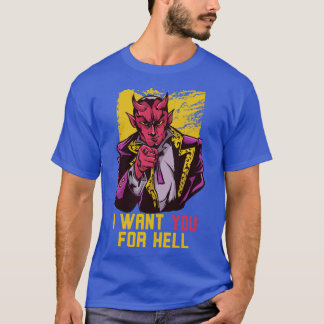 Camiseta Quiero que seas el diablo tío Sam