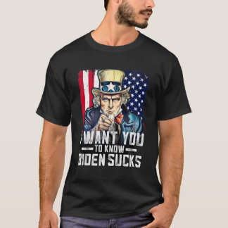 Camiseta Quiero que sepas que Biden apesta - te quiero