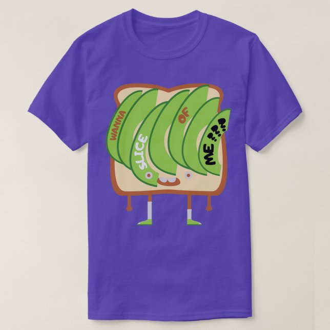 Camiseta Quiero rebanarme (Diseño del anverso)