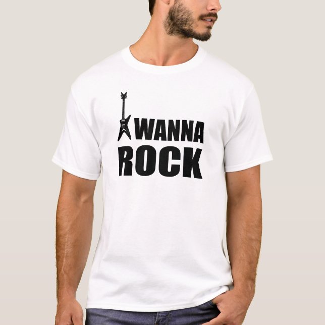 Camiseta Quiero Rockear (Anverso)