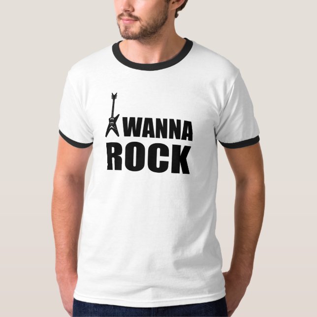 Camiseta Quiero Rockear (Anverso)