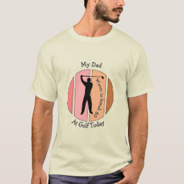 Camiseta Quiero romper mi puntaje en golf