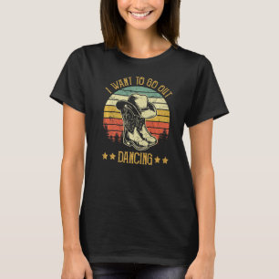 Camiseta Quiero Salir De Boots De Baile Gorra Música Pop