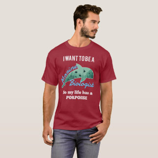 Camiseta Quiero ser biólogo marino