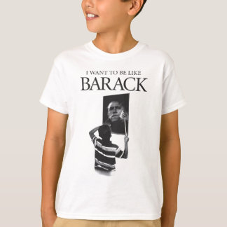Camiseta Quiero ser como el espejo de Barack