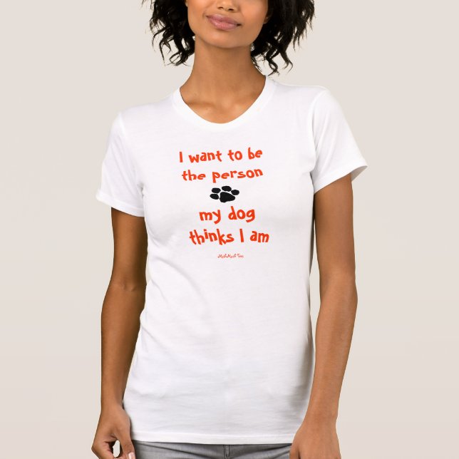 Camiseta Quiero ser la persona (Anverso)