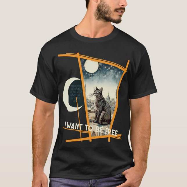 Camiseta Quiero ser libre (Anverso)
