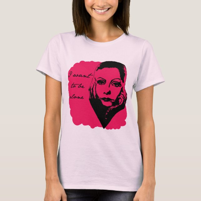 Camiseta Quiero ser solo (Anverso)