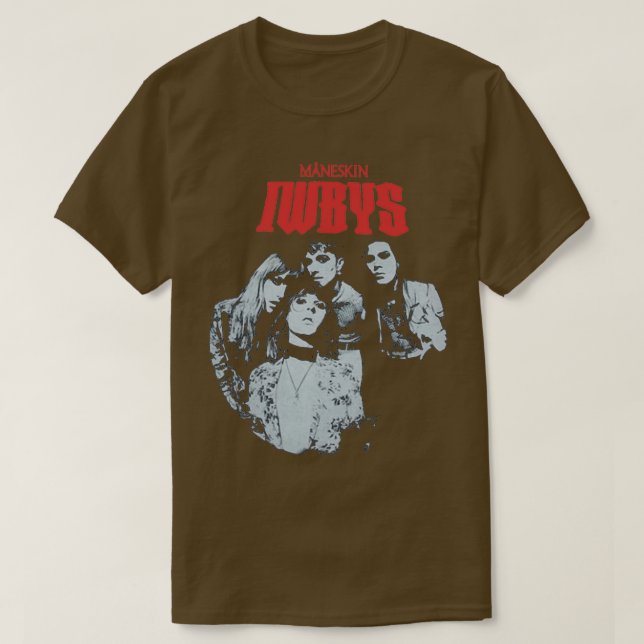 CAMISETA QUIERO SER TU ESCLAVO MANESKIN (Diseño del anverso)