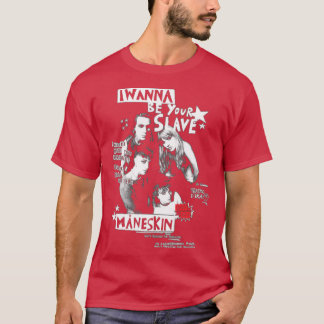 CAMISETA QUIERO SER TU ESCLAVO MANESKIN 2
